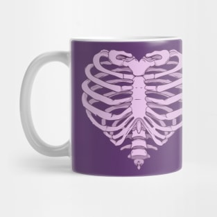 Heart of Bones Skeleton. Mug